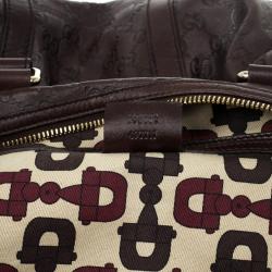 Pre Owned Gucci Brown Guccissima Joy Boston Bag