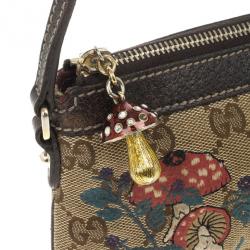 مملوكة مسبقًا Gucci Monogram Mushroom Pochette