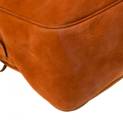 مملوكة مسبقًا Gucci Copper Nubuck Leather Soho Satchel