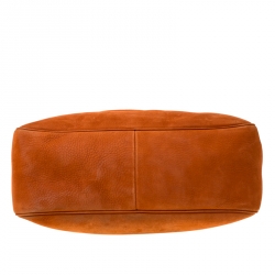 مملوكة مسبقًا Gucci Copper Nubuck Leather Soho Satchel