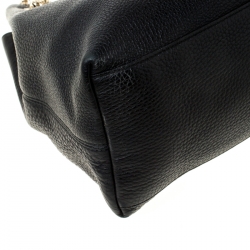 مملوكة مسبقًا Gucci Black Leather Medium Soho Tote