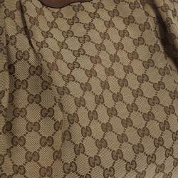 Pre Owned Gucci GG Canvas Sukey Large Tote