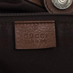 Pre Owned Gucci GG Canvas Sukey Large Tote