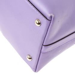 Pre Owned Gucci Monogram Lavender Trim Lovely Hobo