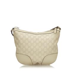 Gucci White Guccissima Coated Canvas Lovely Crossbody Bag Gucci | TLC