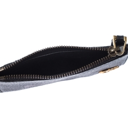 Gucci Black Leather GG Marmont Card Holder