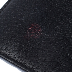 Gucci Black Leather GG Marmont Card Holder