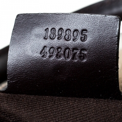 مملوكة مسبقًا Gucci Brown GG Coated Canvas Medium Limited Edition Joy Web Boston Bag