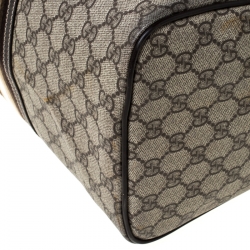 مملوكة مسبقًا Gucci Brown GG Coated Canvas Medium Limited Edition Joy Web Boston Bag