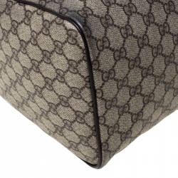 مملوكة مسبقًا Gucci Brown GG Coated Canvas Medium Limited Edition Joy Web Boston Bag