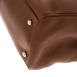 مملوكة مسبقًا حقيبة غوتشي بامبو شوبر جلد 