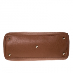 مملوكة مسبقًا حقيبة غوتشي بامبو شوبر جلد 