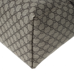 Pre Owned Gucci Beige GG Supreme Coated Canvas Baby Diaper Bag