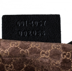 مملوكة مسبقًا Gucci Black Leather Jackie O Shoulder Bag