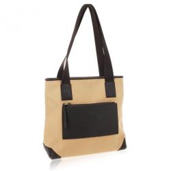 Pre Owned  حقيبة غوتشي كانفاس GG شرق غرب بسحاب علوي