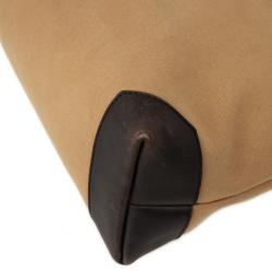 Pre Owned  حقيبة غوتشي كانفاس GG شرق غرب بسحاب علوي