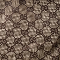 Pre Owned Gucci Beige/Brown GG Canvas and Leather Hobo 