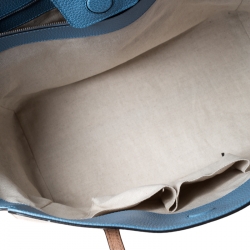 Pre Owned حقيبة يد غوتشي شوبر سوينغ كبيرة جلد بيج