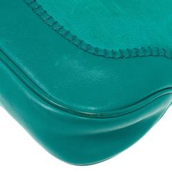 مملوكة مسبقًا Gucci Turquoise Leather New Jackie Medium Hobo Bag