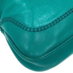 مملوكة مسبقًا Gucci Turquoise Leather New Jackie Medium Hobo Bag