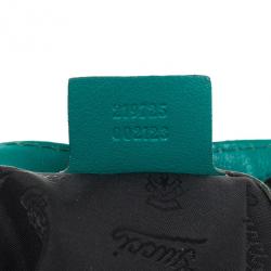 مملوكة مسبقًا Gucci Turquoise Leather New Jackie Medium Hobo Bag