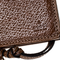Gucci Beige/Brown GG Canvas and Leather Continental Wallet