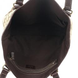 Pre Owned Gucci Beige GG Denim Canvas Bucket Tote