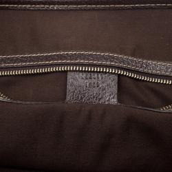 Pre Owned Gucci Beige GG Denim Canvas Bucket Tote