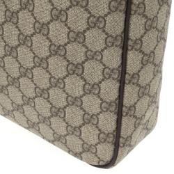 مملوكة مسبقًا Gucci Supreme Canvas Shoulder Bag