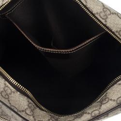 مملوكة مسبقًا Gucci Supreme Canvas Shoulder Bag