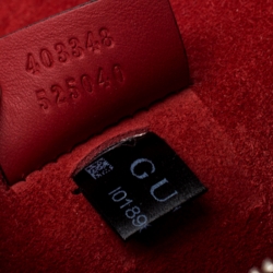 مملوكة مسبقًا Gucci Beige/Red GG Supreme Canvas and Suede Medium Dionysus Shoulder Bag