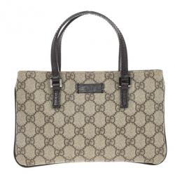 Pre Owned Gucci Brown Monogram Pochette