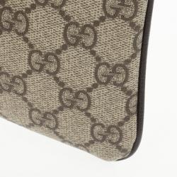 Pre Owned Gucci Brown Monogram Pochette
