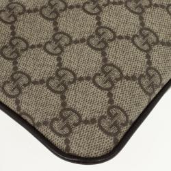 Pre Owned Gucci Brown Monogram Pochette
