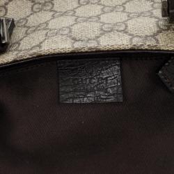 Pre Owned Gucci Brown Monogram Pochette