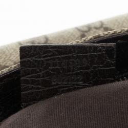 Pre Owned Gucci Brown Monogram Pochette
