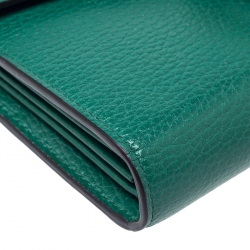 Gucci Green Leather Dionysus Wallet On Chain           