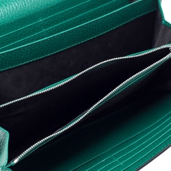 Gucci Green Leather Dionysus Wallet On Chain           