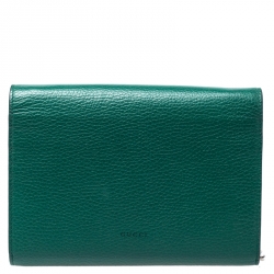 Gucci Green Leather Dionysus Wallet On Chain           