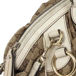 Pre Owned Gucci Monogram Canvas Sukey Dome Bag