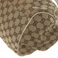 Pre Owned Gucci Monogram Canvas Sukey Dome Bag