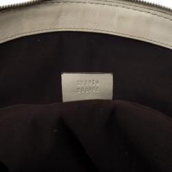 Pre Owned Gucci Monogram Canvas Sukey Dome Bag