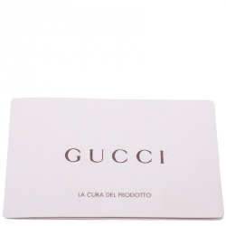 مملوكة مسبقًا حقيبة ماسنجر غوتشي مراكش كانفاس شراشيب GG بيج/ حمراء داكنة