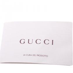 مملوكة مسبقًا حقيبة يد غوتشي سوكي جلد غوتشيسيما خضراء زيتونية