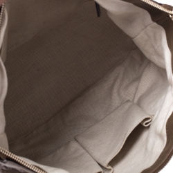 مملوكة مسبقًا حقيبة يد غوتشي سوكي جلد غوتشيسيما خضراء زيتونية