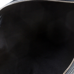 Pre Owned Gucci Navy Blue Guccissima Leather Medium Joy Boston Bag