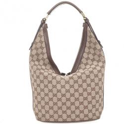 Pre Owned Gucci Original GG Canvas Hobo