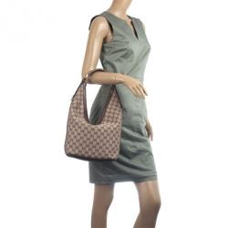 Pre Owned Gucci Original GG Canvas Hobo