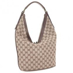 Pre Owned Gucci Original GG Canvas Hobo