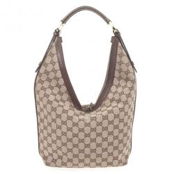 Pre Owned Gucci Original GG Canvas Hobo